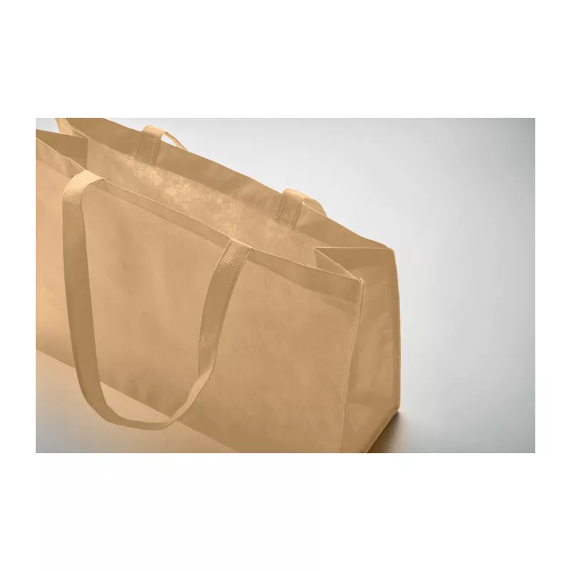 Torba na zakupy z włókniny RPET 80 g/m² KAIMONO - Kosc Sloniowa (MO2193-53)