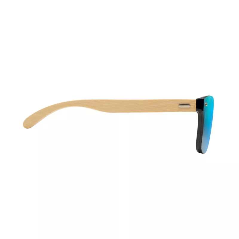 Okulary przeciwsłoneczne lustrzane UV400 ALOHA - Niebieski (MO9863-04)
