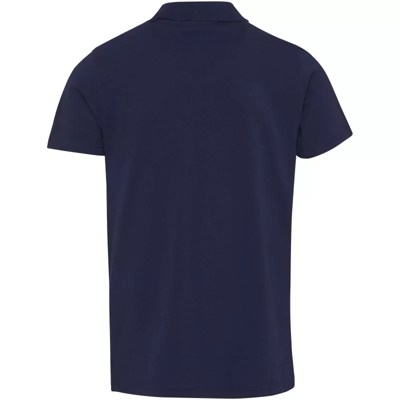 Graphite organiczna koszulka polo unisex o gramaturze 180 g/m², z krótkim rękawem i certyfikatem OCS - Granatowy (39559-NAVY)