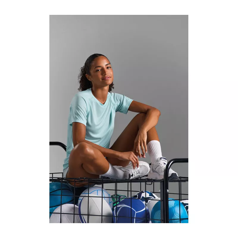 Koszulka sportowa damska Sol's VORTEX WOMEN - Arctic Blue (S04788-AA)