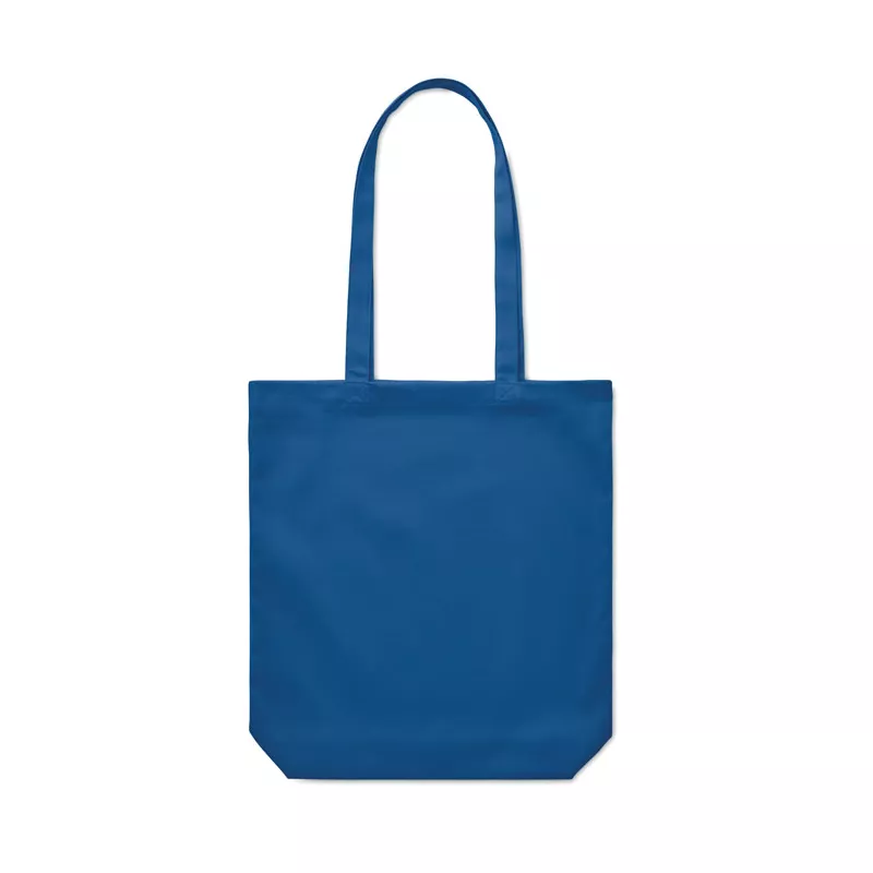 Torba bawełniana na zakupy 270 g/m² RASSA COLOURED - Niebieski (MO6442-37)