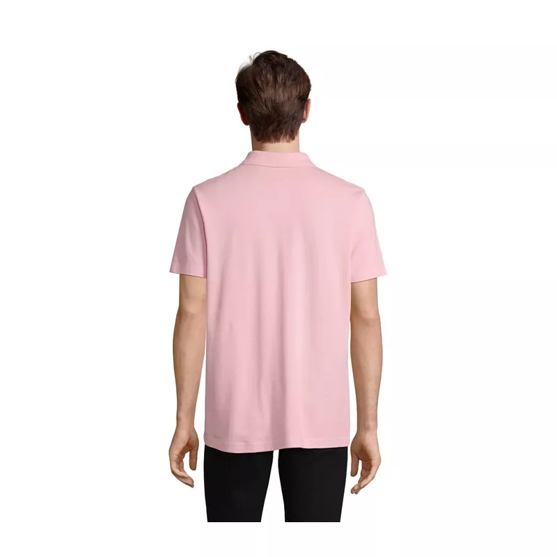 Koszulka polo unisex z czesanej bawełny Sol's PULSE - Cukierowy Róż (S04502-AX)