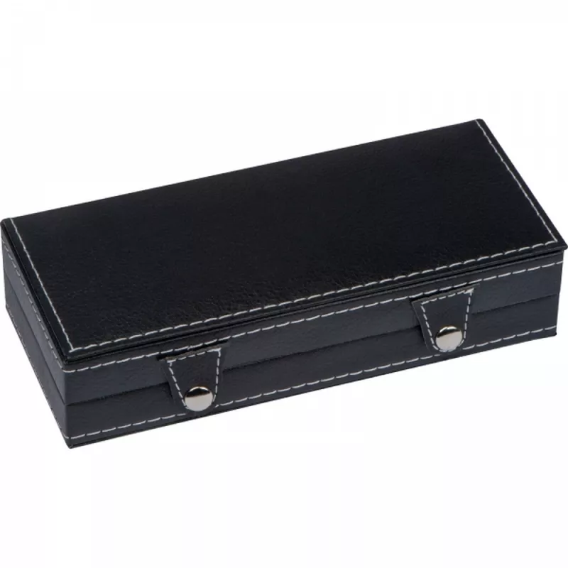 Zestaw piśmienny długopis, pióro kulkowe i wieczne Mark Twain MATTHIAS - czarny (1346303)