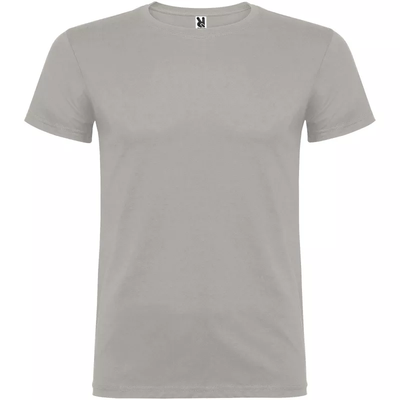 Koszulka T-shirt męska bawełniana 155 g/m² Roly Beagle - Perłowy szary (R6554-PRLGREY)