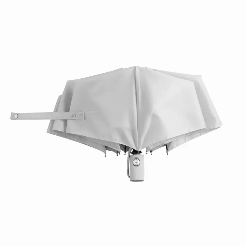 Automatycznie otwierany i składany, wiatroodporny parasol ORIANA - jasnobeżowy (56-0101222)