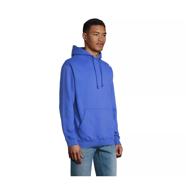 Bluza unisex z kapturem 280 g/m² Sol's CONDOR - Niebieski (S03815-RB)
