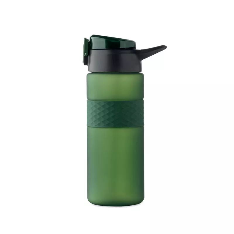 Butelka z RPET ze słomką 700 ml ISJFORDEN - Ciemnozielony (MO2755-60)