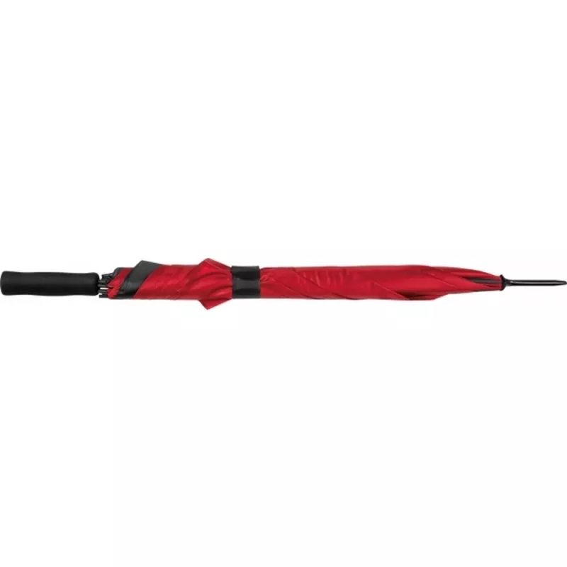 Parasol automatyczny 89x89 cm GHENT - czerwony (241605)