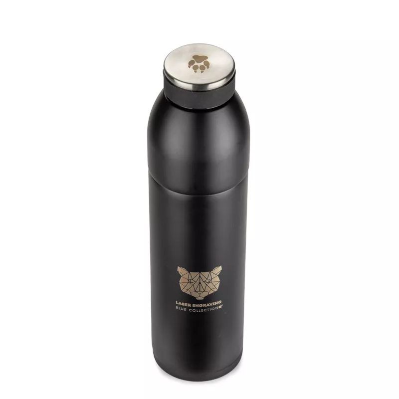 Butelka termiczna DUAL 550 ml - czarny (16049-02)