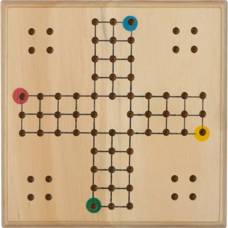 Gra chińczyk GREGORY - brązowy (5056601)