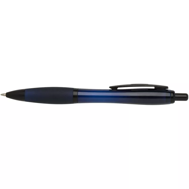 Nash długopis z tworzyw sztucznych pochodzących z recyklingu z czarnymi wykończeniami (czarny tusz) - Navy Blue (10629655)