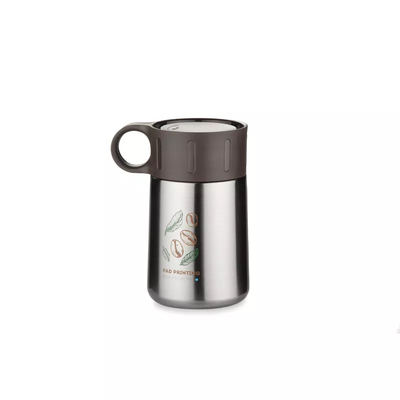 Kubek termiczny MATIN 320 ml - brązowy (16058-09)