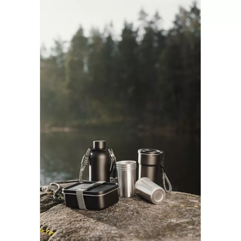 Lunchbox, pudełko śniadaniowe VINGA Parks - black (VG672-03)