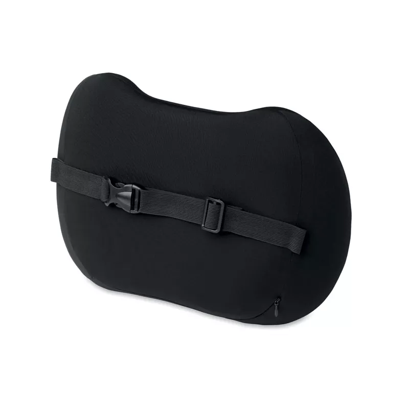 Poduszka pod plecy z pamięcią kształtu NECKRES - Czarny (MO3132-03)