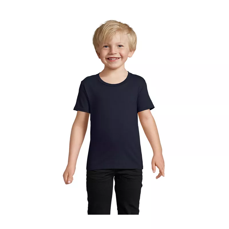 Koszulka organiczna 150 g/m² Sol's CRUSADER KIDS - French Navy (S03580-FN)
