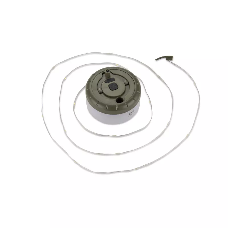 Lampka campingowa 2 w 1 VIBER - zielony butelkowy (29215-18)