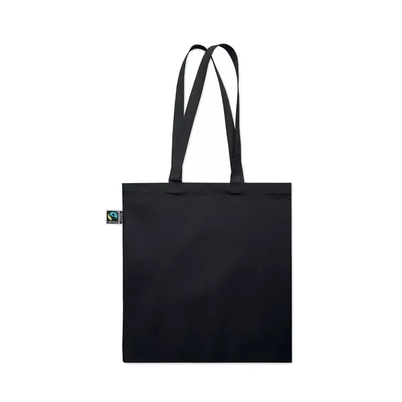 Torba Fairtrade z klinem 180 g/m² OSOLE++ COLOUR - Czarny (MO2590-03)