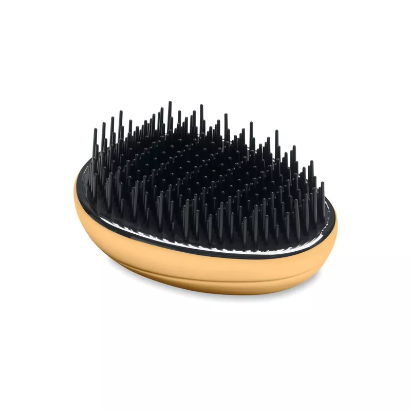 Szczotka do włosów przeciw plątaniu BRUSH - Matowy Zloty (MO3163-98)
