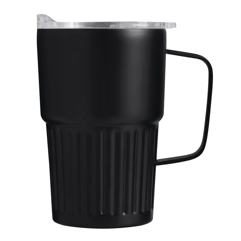 Próżniowy kubek 450 ml WAVE HOLD - czarny (56-0304709)
