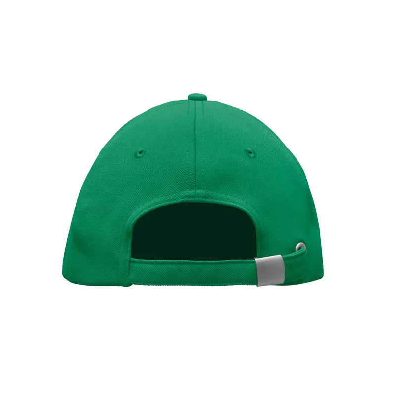 Czapka z daszkiem 5-panelowa RPET 210 g/m² SENGA - Zielony (MO6831-09)