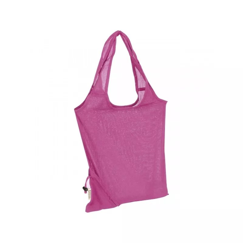 Torba bawełniana z recyklingu 118 g/m2 Modena - różowy (526211)