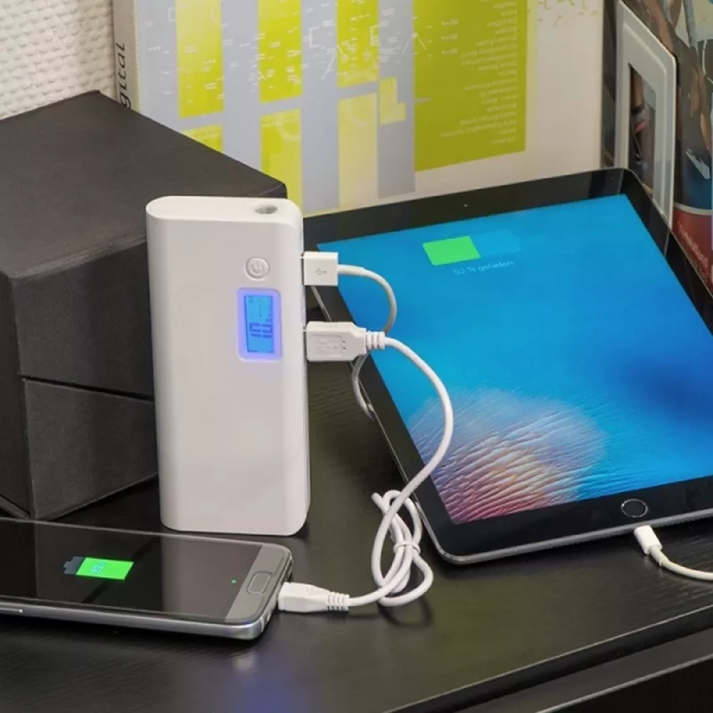 Power bank 10000 mAh STAFFORD - biały (051806)