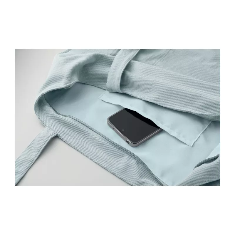 Torba sztruksowa duża z zamkiem 220 g/m² CORDY G - Baby Blue (MO2875-66)