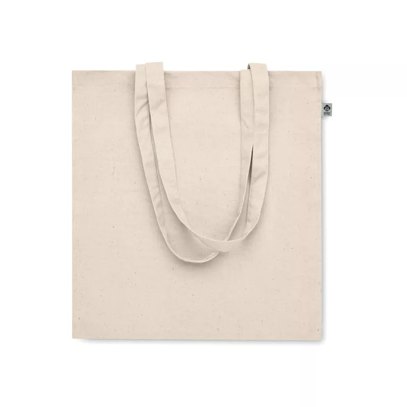 Torba na zakupy z bawełny organicznej 220 g/m² BENTE - Bezowy (MO2196-13)