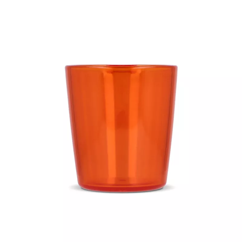 Kieliszek festiwalowy ze smyczą - pomarańczowy transparentny (LT90870-N0426)