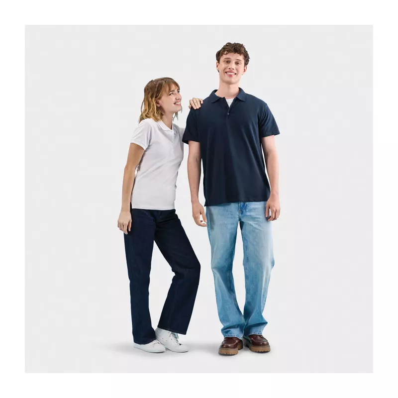 Koszulka polo damska piqué 210 g/m² Sol's PEOPLE - Bialy (S11310-WH)