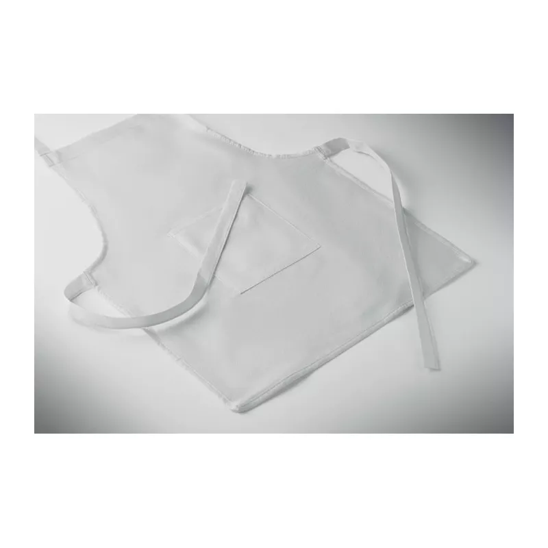 Fartuch i czapka kucharska dla dzieci 80 g/m² KID CHEF - Bialy (MO2826-06)