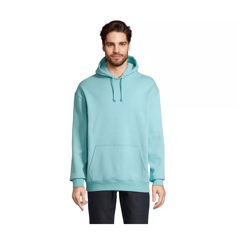 Bluza unisex z kapturem 280 g/m² Sol's CONDOR - Pool Blue (S03815-BP)