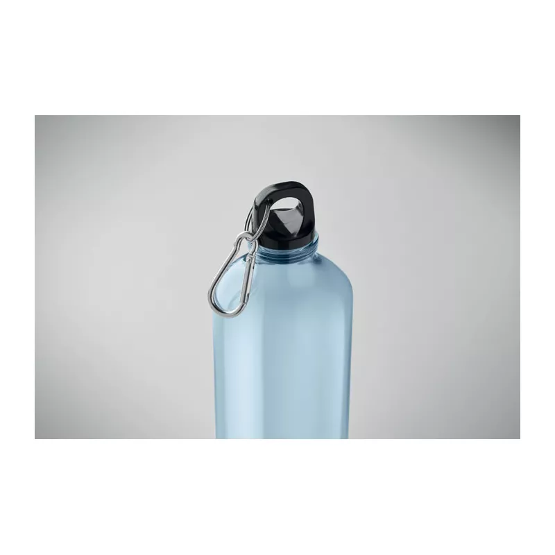 Butelka z RPET z karabińczykiem 750 ml MOSS RE750 - Przezroczysty Blekitny (MO2804-52)