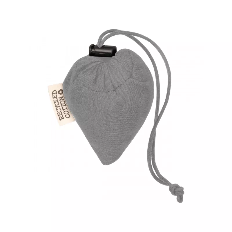 Torba bawełniana z recyklingu 118 g/m2 Modena - szary (526207)