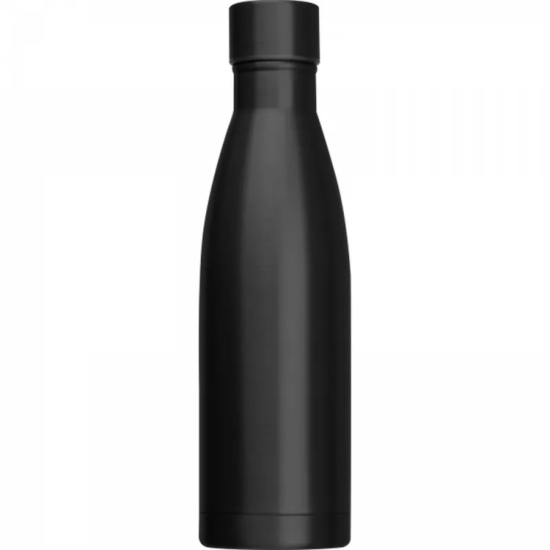 Butelka termiczna stalowa 500 ml BERND - czarny (6257303)