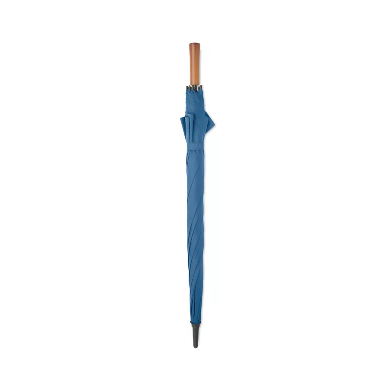 Parasol automatyczny 27" z drewnianą rączką RAYNA - Niebieski (MO3220-37)