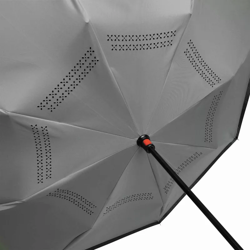 Parasol FLIPPED - czarny, jasnoszary (56-0103373)