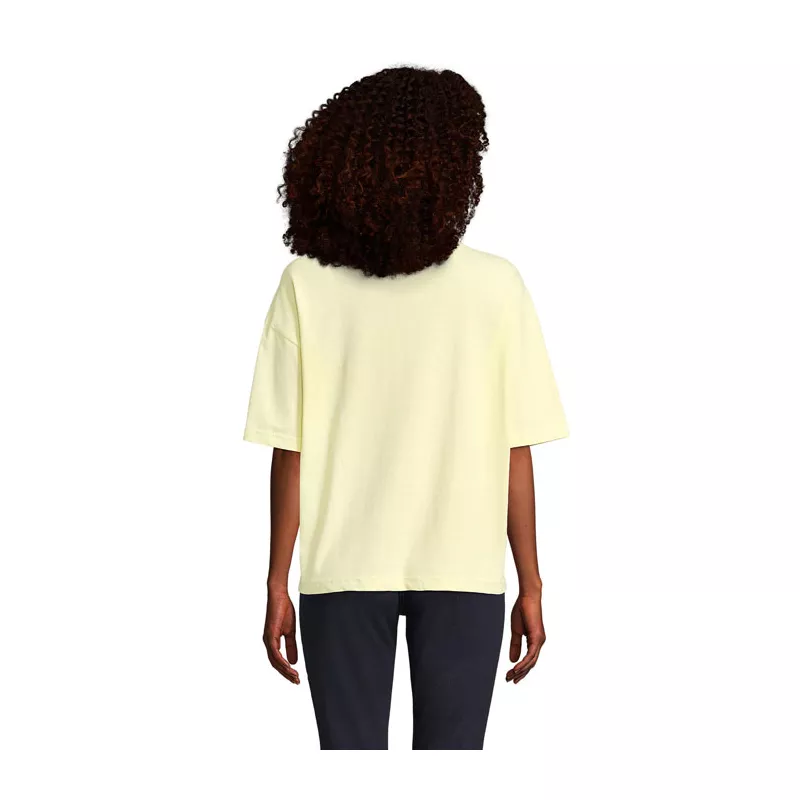 Koszulka damska oversize 180 g/m² Sol's BOXY WOMEN - Jasno Żółty (S03807-LY)
