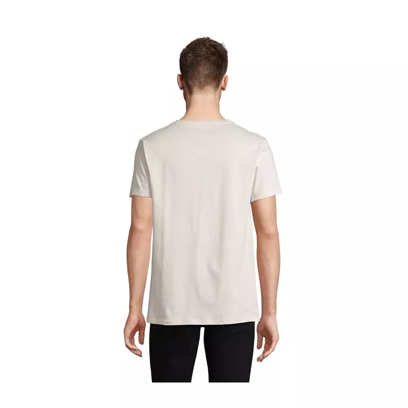 Koszulka unisex z dekoltem w serek Sol's REGENT V - Off-White (S04765-WW)