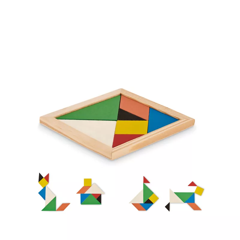 Tangram drewniany 7 elementów TANGRAM - Drewna (MO6693-40)
