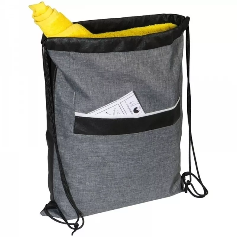 Worek sportowy non woven MEXICO CITY - ciemnoszary (071377)