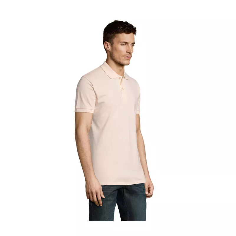 Koszulka polo męska piqué 180 g/m² Sol's PERFECT MEN - Kremowy Róż (S11346-CP)