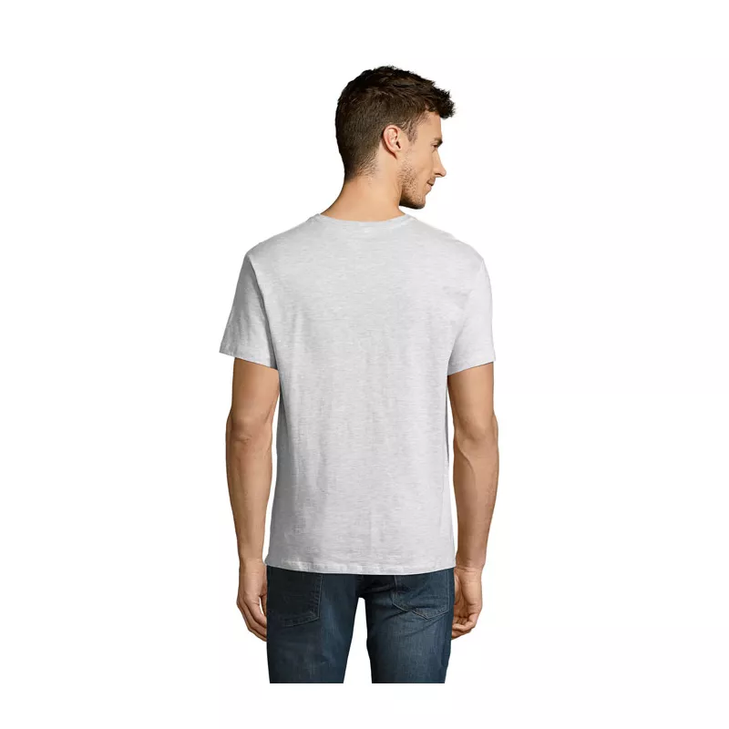 Koszulka męska V-neck 150 g/m² Sol's VICTORY - Popiól (S11150-AS)