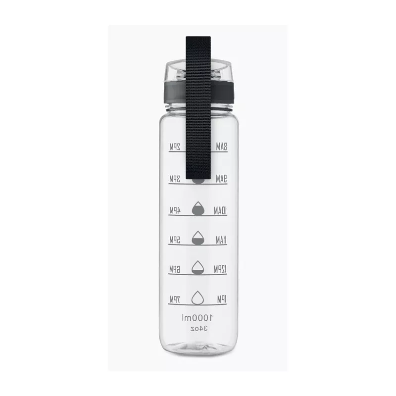 Butelka sportowa RPET 1000 ml ISFORDEN MARK - Przezroczysty (MO2672-22)