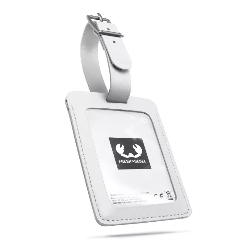 Fresh 'n Rebel Card Finder z zawieszką bagażową do Apple i Google - jasnoszary (LT49203-N0062)