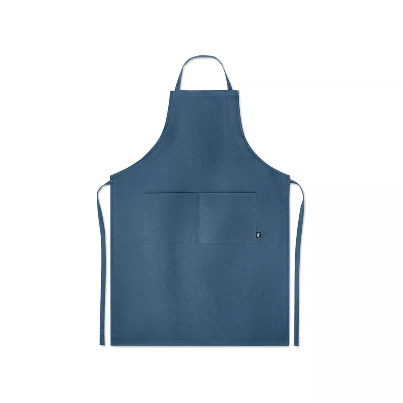 Fartuch kuchenny z konopi 200 g/m² NAIMA APRON - Niebieski (MO6164-04)