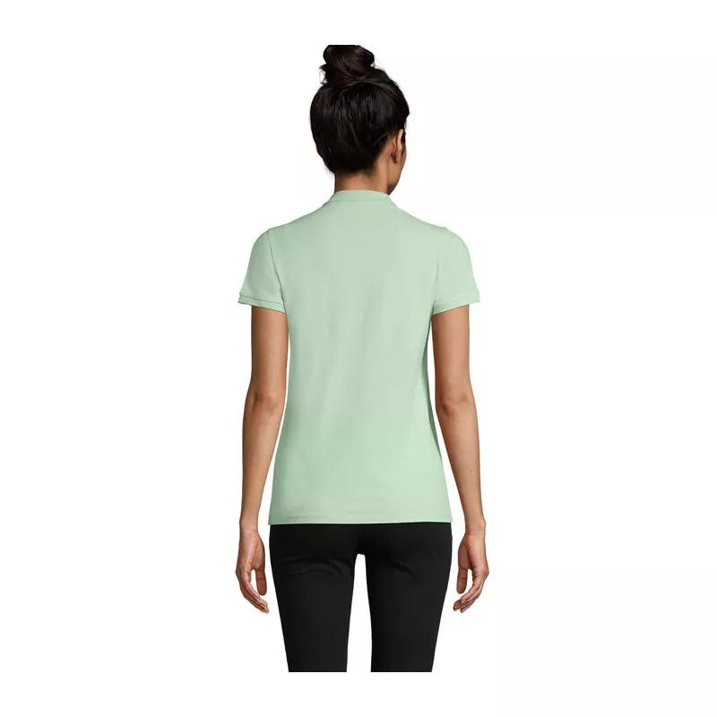 Polo damskie organiczne 170 g/m² Sol's PLANET WOMEN - Frozen Green (S03575-GN)