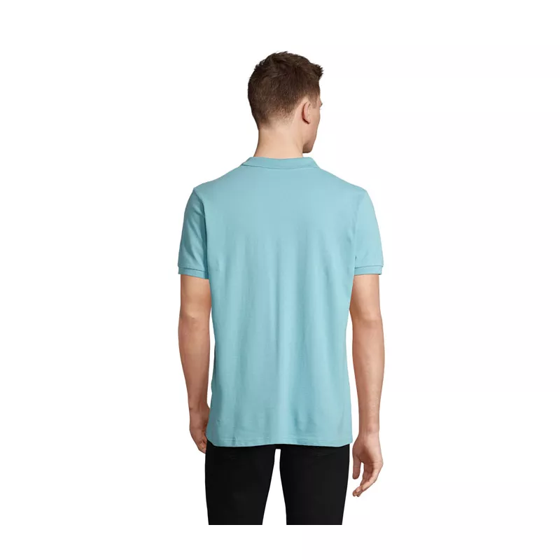 Polo męskie organiczne 170 g/m² Sol's PLANET MEN - Pool Blue (S03566-BP)