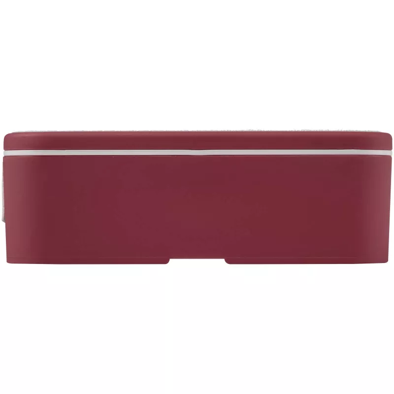 MIYO POP jednopoziomowe pudełko śniadaniowe o pojemności 700 ml - Bordo (21077822)