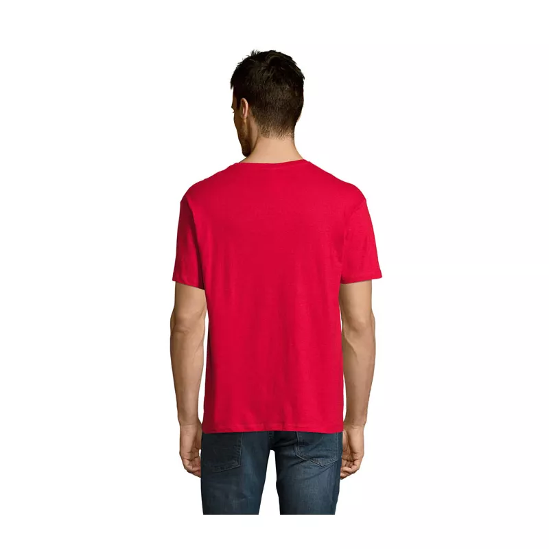 Koszulka męska V-neck 150 g/m² Sol's VICTORY - Czerwony (S11150-RD)